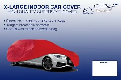 XL Red Indoor Car Cover Protector FOR CHEVROLET Blazer S10 1982-2005 • $49.77