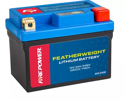 Honda CRF110F	(2019-2023) Fire Power Featherweight Lithium Battery 120 CCA • $105.99