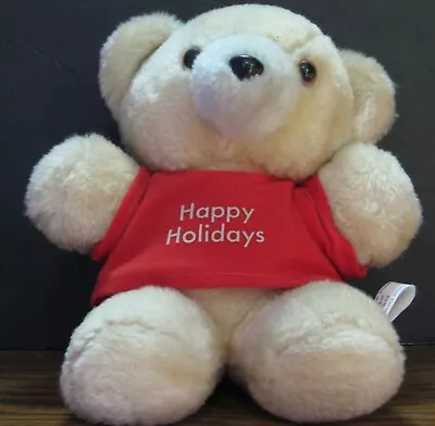 Mode O Day Plush Bear In Happy Holidays Removable Shirt - 8  - Smith And Margol • $49.95