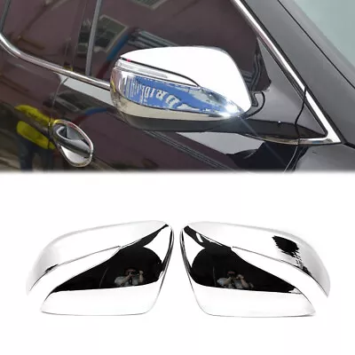 Rearview Side Wing Mirror Cover For Hyundai Santa Fe Sport 2013-2018 Chrome Trim • $22.99