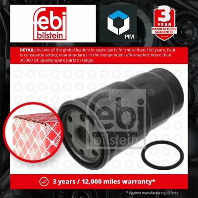 Fuel Filter Fits MAZDA PREMACY CP 2.0D 99 To 05 R2L113ZA5A R2L113ZA5B Febi New • $11.77