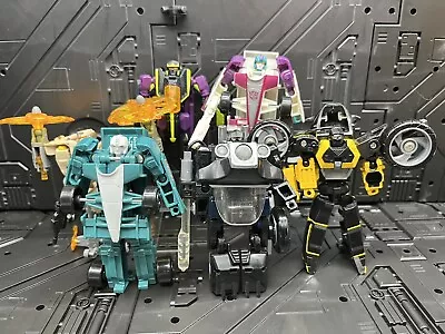 Transformers Rid 2001 Lot Axer Sideways Obsidian Skidz Mirage Windshear • $35