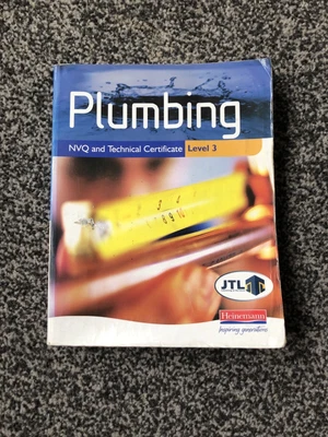 £0.99 • Buy Plumbing NVQ And Technical Certificate Level 3 Student Book By JTL Paperback The