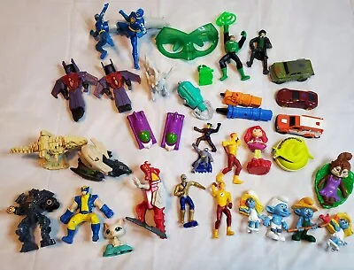 McDonalds Toys Lot 2008-2012 DC Comics Smurfs Transformers Green Lantern Rangers • $19.99