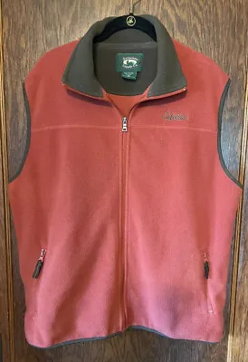 Stillwater Supply Co. Cabela's  Men's Fleece Vest. Autumn Orange Color. Size L • $17