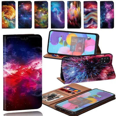 £3.93 • Buy PU Leather Stand Cell Phone Folio Cover Case For Samsung Galaxy S/A Series