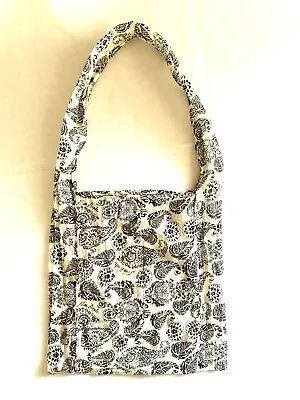 Free People Tote Bag Paisley Shopping Festival Reusable Floral Lightweight • $11