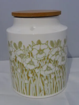 Vintage Hornsea Fleur Large Storage Jar  20 Cm  8 Inch VGC • £12.99