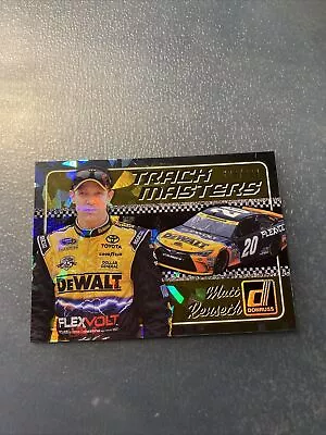 2017 Donruss Racing CRACKED ICE Track Masters Card MATT KENSETH 606/999 • $0.99