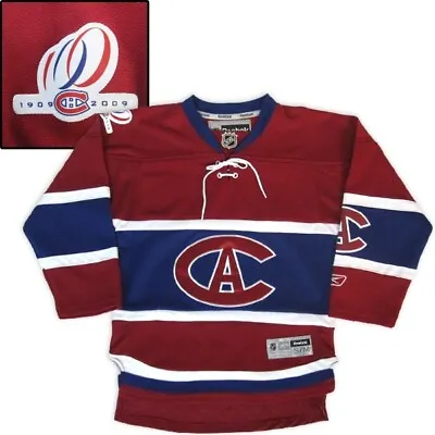 Montreal Canadiens Official Replica Jersey - Centennial 1915-16  S/M L/XL Youth • $87.22