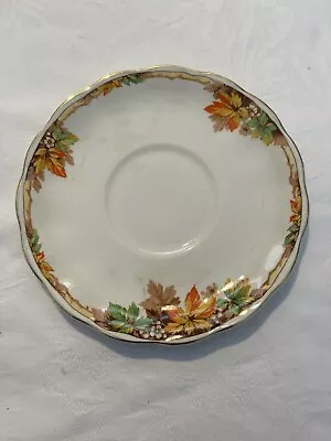 Vintage Cream Petal Grindley England Extra Large Ivory Autumn Saucer - 16.5 Cms • $12