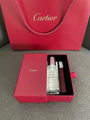 CARTIER Lotion For Jewellery And Watches Cleaning Kit Cleaner Polish - Brand New • £45