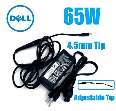 For DELL 65W PA-12 Inspiron 6TM1C LA65NS2-01 AC Power Adapter Charger 4.5mm Tip • $10.99