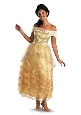 £54.73 • Buy Womens Adult Licensed Disney Princess DLX Belle Costume