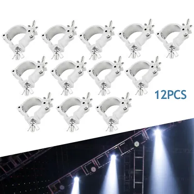 12Pcs O-Clamp Stage Par Light Clamps Hooks 2 Alu Alloy For Truss Lighting Mount • $36.10