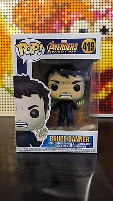 #419 Bruce Banner Funko Pop Marvel - Avengers Infinity War • £8
