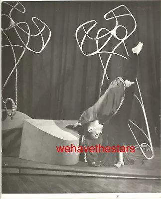 Vintage Martha Graham MODERN DANCE '58 NOGUSHI SETS DBW Pub Portrait By EAGLE • $235.96