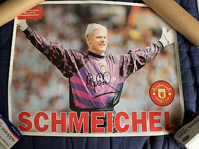 £10 • Buy Peter Schmeichel Manchester Utd Legend Signed Poster