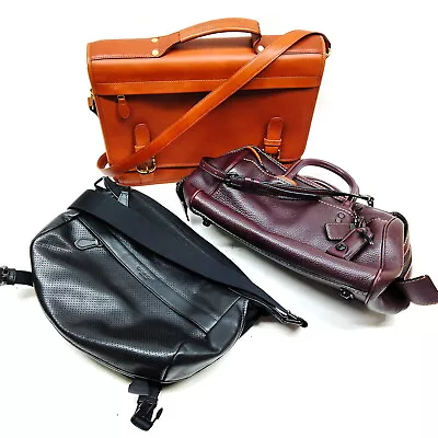 Coach Business Bag  Business Bag Shoulder Bag 3 Set Browns Leather 3750138 • $2.25