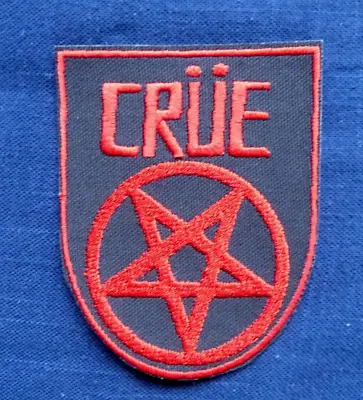 Motley Crue Embroidered Iron On Patch (Gun N' Roses Ozzy Def Leppard Ratt) • $6.50