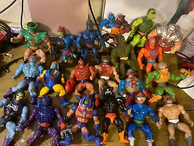 Vintage MOTU Masters Of The Universe Figures Lot Of 20 • $175