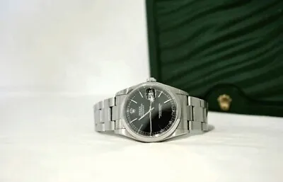 Rolex Datejust Men's Black Watch - 16200 • $5600