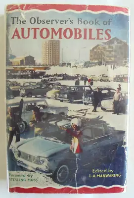 The Observers Book Automobiles 1963 Excellent Condition + Original Dust Jacket • £14.50