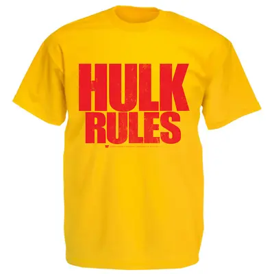 NEW VTG WWF Superstar Era WWE Hulk Rules 1980s Hulk Hogan Hulkamania Shirt S-3XL • $24.99