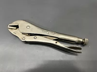 Vintage Petersen Dewitt Vise Grip 10r Straight Jaw Locking Pliers - Exc Cond Usa • $27