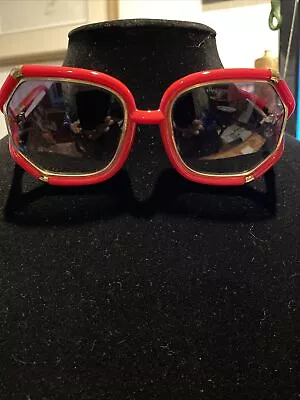 Ted Lapidus Sunglasses Oversized Vintage Huge 70’s 80’s Made In France • $150