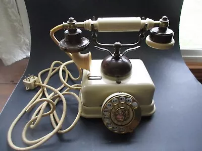 Vintage Rotary Victorian French Style Telephone Made In Japan Model #DO-8 • $22.49