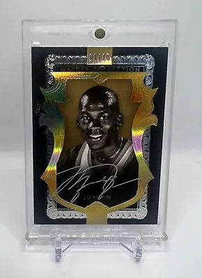 Michael Jordan 2015 Upper Deck Master Collection Autograph Auto Gold Auto 1/20 • $4500