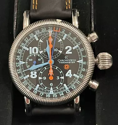 Chronoswiss CH-7533 Timemaster NightHawk Swiss Made Watch Retail $7920 • $5199
