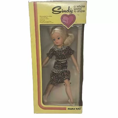 Vintage 1978 MARX #1000 SINDY Fashion Doll 10 1/2 In NEW In ORIG Box • $74