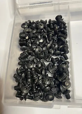 8-32 X 1/4  Button Head Socket Cap Screws Black Oxide Alloy Steel Qty 125 • $10.95