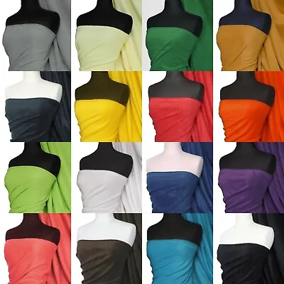 Warm Anti Pill Polar Fleece Fabric Soft Washable Material 150cm Wide 30 Colours • £6.89