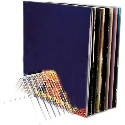Multifunction Album Record Holder Vinyl LP Rack  Clear Display Stand Home Decor • $11.85