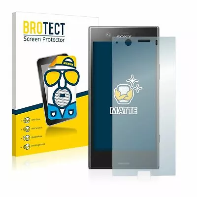$29.99 • Buy Sony Xperia XZ1 Compact, 2x  BROTECT® Matte Screen Protector, Anti-glare 