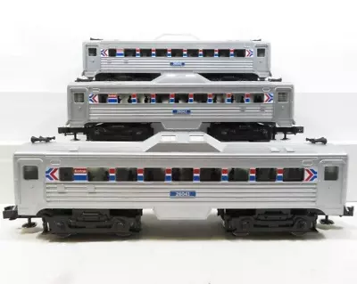 K-Line K-1935 Amtrak 3-Car Budd Set Powered NIB • $199.99