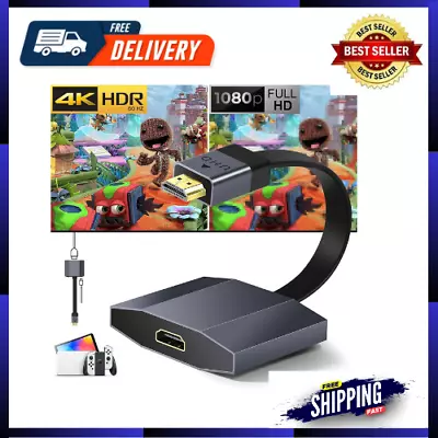 4K View Pro Game Console 4k Upscaler Enhance The Graphics Quality Of 1080 • $129.71