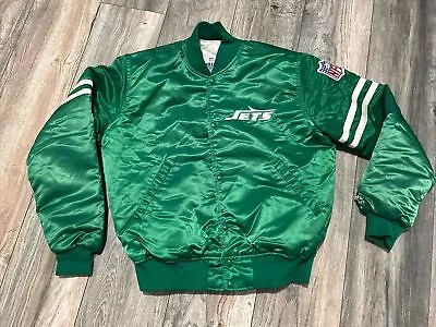 Vintage Starter Pro Line New York Jets NFL Satin Jacket Men’s M USA Mint • $270