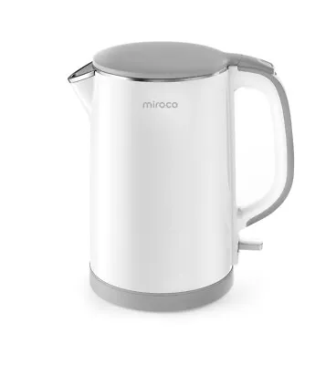 Miroco MI-EK003 Stainless Steel Electric Kettle - White • $25