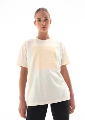 Pe Nation Women's Arcade Tee Workout Casual S/Slv T-shirt Relaxed Fit Top XL/14 • $22.99