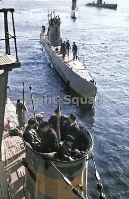 WW2 Picture Photo German Submarine Type VIIC U-boat Of German Kriegsmarine 3789 • $6.95