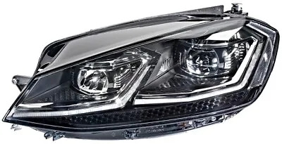 $1072.69 • Buy HELLA Headlight Left Fits VW Golf Alltrack Mk7 5G1941113 1ZX013924-251