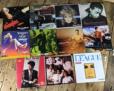 80s Pop Collection (CD Bundle) 11x Vintage Album Compilation [Daily Mail] • £13.95