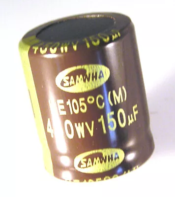 Samwha HE2W157M25030HA Electrolytic Capacitor 450V 150uf 105'C OL0186 • £8