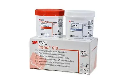 3M ESPE 7312 Express STD Putty VPS Impression Material Regular Set Heavy Body • $79.74