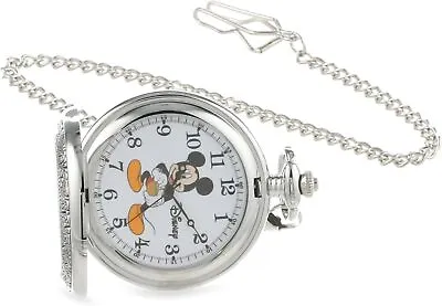 Disney Men's W000459 Mickey Mouse Pocket Watch • $27.09