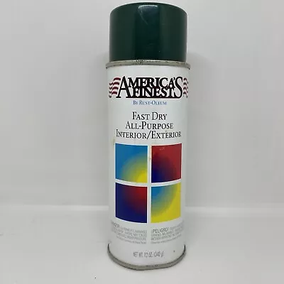 Vintage 1997 Rust-Oleum Hunter Green - HD2838 America’s Finest Spray Paint Can • $13.13